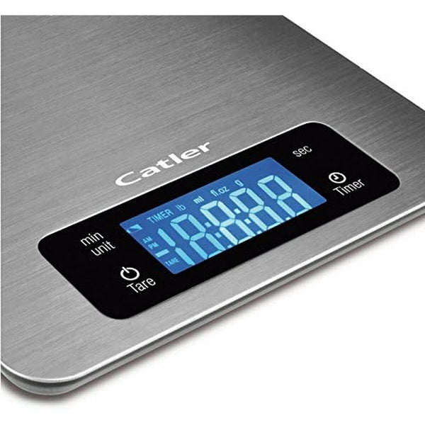 Catler Hopeinen Keittiövaaka 5 kg - Vuodevaatteet.fi