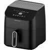 Smarton Musta Kuumailmapaistinpannu 1350 W 4,5 L - Vuodevaatteet.fi