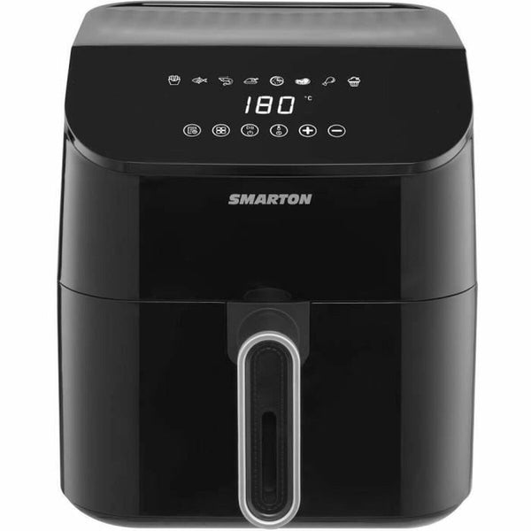 Smarton Musta Kuumailmapaistinpannu 1350 W 4,5 L - Vuodevaatteet.fi