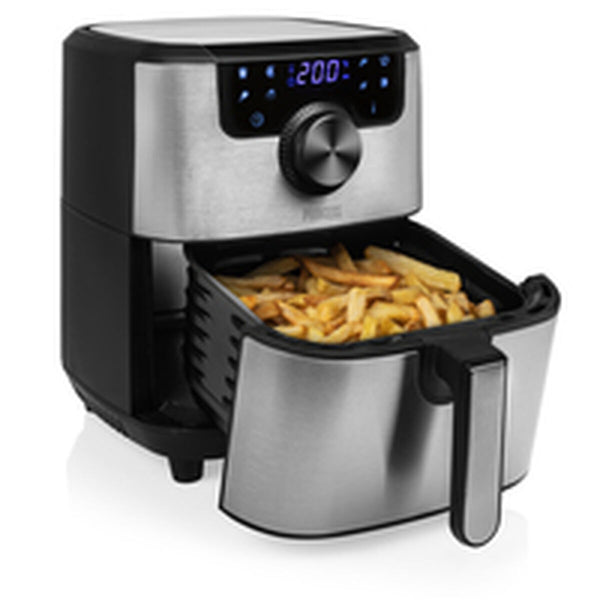 Princess Airfryer 1500 W Musta/Hopea 4,5 L - Vuodevaatteet.fi