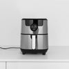 Princess Airfryer 1500 W Musta/Hopea 4,5 L - Vuodevaatteet.fi