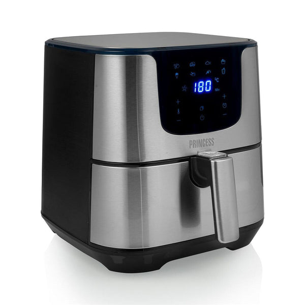 Princess Airfryer 5,5 L Hopeinen - Vuodevaatteet.fi