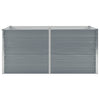 Graues Hochbeet Hareclia 160x80x77cm (verzinkter Stahl)