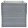 Graues Hochbeet Hareclia 160x80x77cm (verzinkter Stahl)