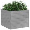 Graues Hochbeet Casandra 100x100x77cm (verzinkter Stahl)