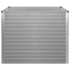 Graues Hochbeet Casandra 100x100x77cm (verzinkter Stahl)