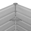 Graues Hochbeet Casandra 100x100x77cm (verzinkter Stahl)