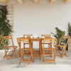 Gartentisch Laczi 130x90x72cm (Akazienholz)