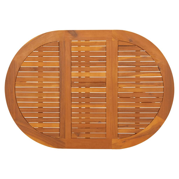 Gartentisch Laczi 130x90x72cm (Akazienholz)