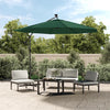 Grüner Hängesonnenschirm mit LED-Beleuchtung Ciobanca 300cm (Metallstange)