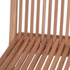 Klappbare Gartenstühle Sinclita (4 Stück Teak)