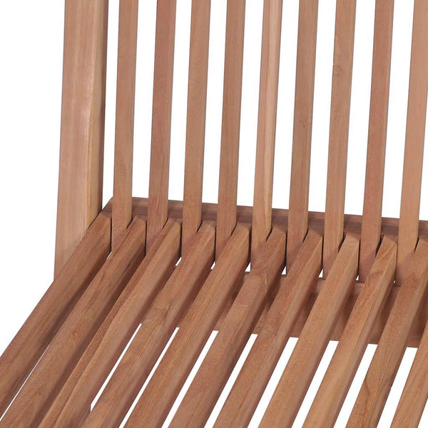Klappbare Gartenstühle Sinclita (4 Stück Teak)