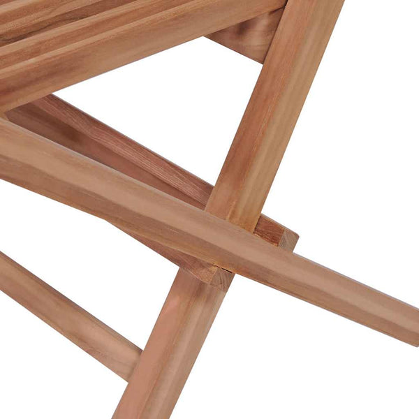 Klappbare Gartenstühle Sinclita (4 Stück Teak)