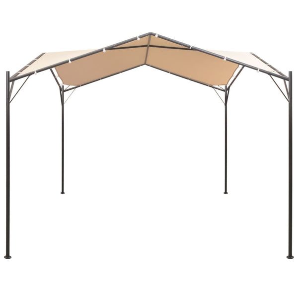Beiger Pavillon Ladislaus 4x4 (Stahl)
