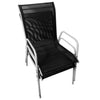 Schwarzes Bistro-Set Liliane (3-teilig, Stahl)