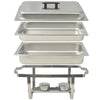3-teiliges Chafing Dish Set Ervinke (Edelstahl)