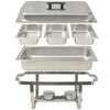 3-teiliges Chafing Dish Set Ervinke (Edelstahl)