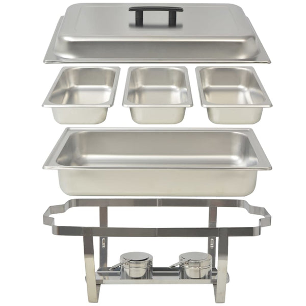 3-teiliges Chafing Dish Set Ervinke (Edelstahl)