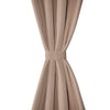 Cremefarbene Verdunkelungsvorhänge mit Ösen, Ianorica 135x175cm (2 Stück)