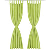 Grüne Microsatin-Ösenschals Capsuna 140x225cm (2 Stück)
