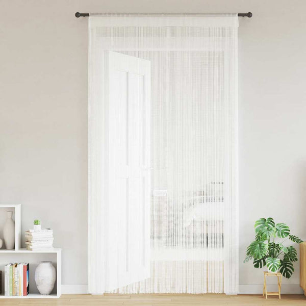 Weiße Fadengardinen Norwood 100x250cm (2 St.)