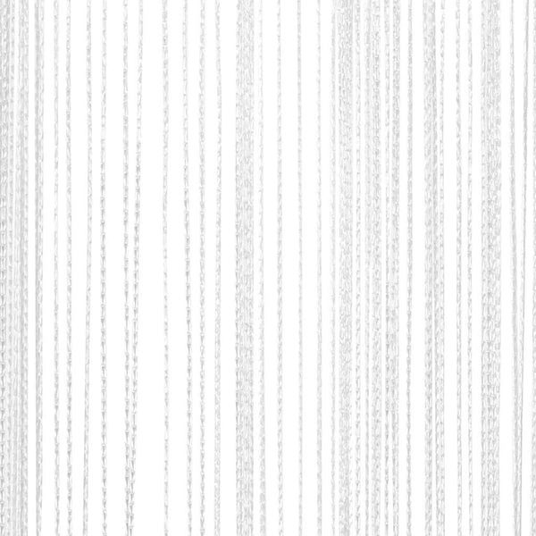 Weiße Fadenvorhänge Norwood 140x250cm (2 St.)