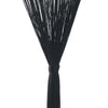Schwarzer Fadenvorhang Norwood 100x250cm (2 St.)