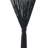 Schwarze Fadenvorhänge Norwood 140x250cm (2 St.)