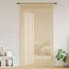 Beige Fadengardinen Norwood 100x250cm (2 St.)