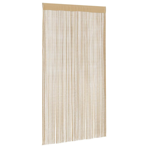 Beige Fadengardinen Norwood 100x250cm (2 St.)