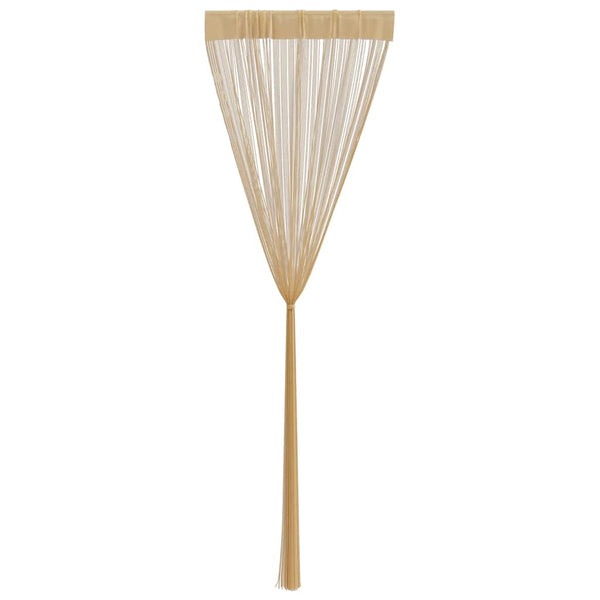 Beige Fadengardinen Norwood 100x250cm (2 St.)