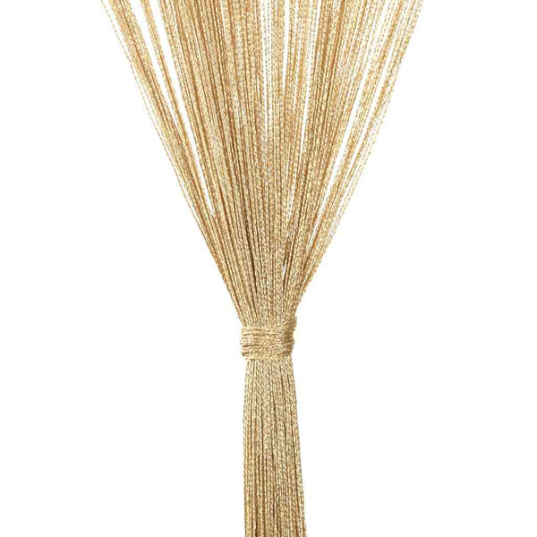 Beige Fadengardinen Norwood 100x250cm (2 St.)