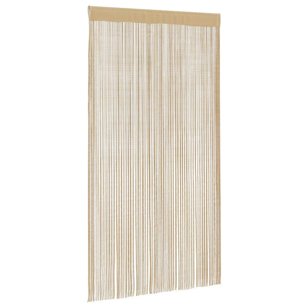 Beige Fadenvorhänge Norwood 140x250cm (2 Stück)