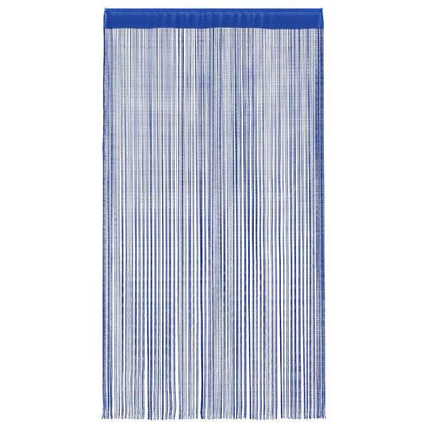 Blauer Fadenvorhang Norwood 140x250cm (2 St.)