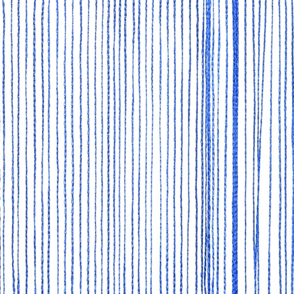Blauer Fadenvorhang Norwood 140x250cm (2 St.)
