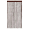 Brauner Fadenvorhang Norwood 140x250cm (2 Stk.)