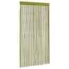 Grüner Fadenvorhang Norwood 100x250cm (2 Stück)