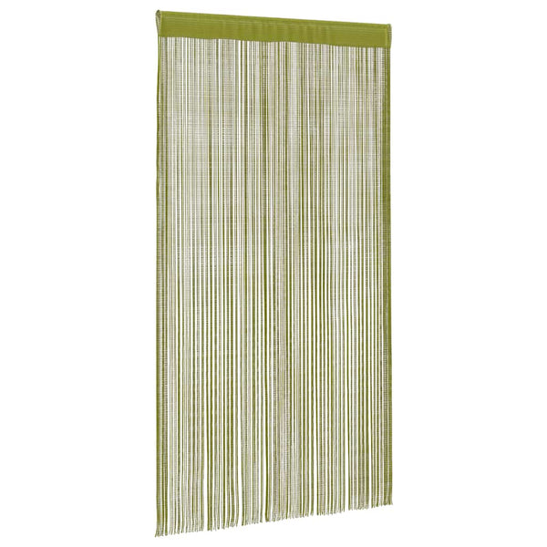 Grüner Fadenvorhang Norwood 100x250cm (2 Stück)
