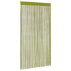 Grüner Fadenvorhang Norwood 140x250cm (2 St.)