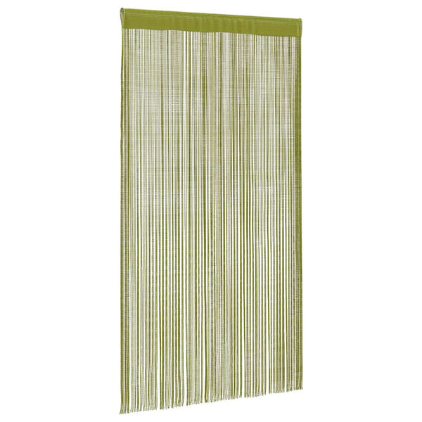 Grüner Fadenvorhang Norwood 140x250cm (2 St.)
