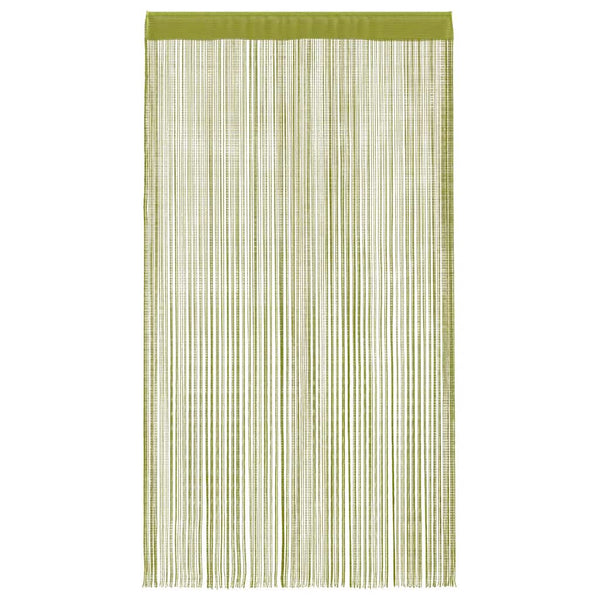 Grüner Fadenvorhang Norwood 140x250cm (2 St.)