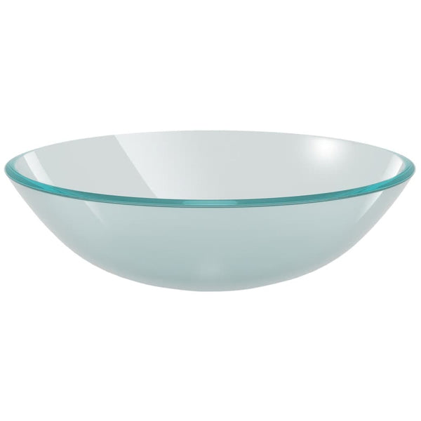 Matt-Waschbecken Aninoiu 42cm (gehärtetes Glas)
