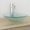 Matt-Waschbecken Aninoiu 42cm (gehärtetes Glas)