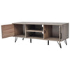 Harmaa tv-taso Rromilor 120x40x45cm