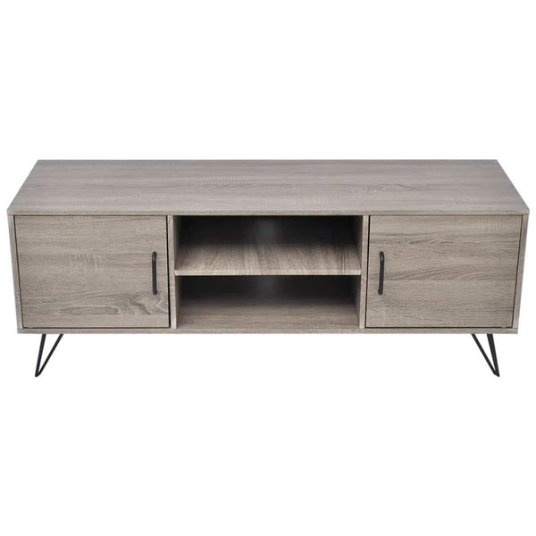 Harmaa tv-taso Rromilor 120x40x45cm