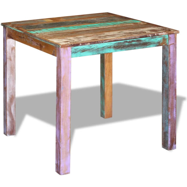 Esstisch aus recyceltem Massivholz Adolphus 80x82x76cm
