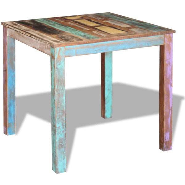 Esstisch aus recyceltem Massivholz Adolphus 80x82x76cm