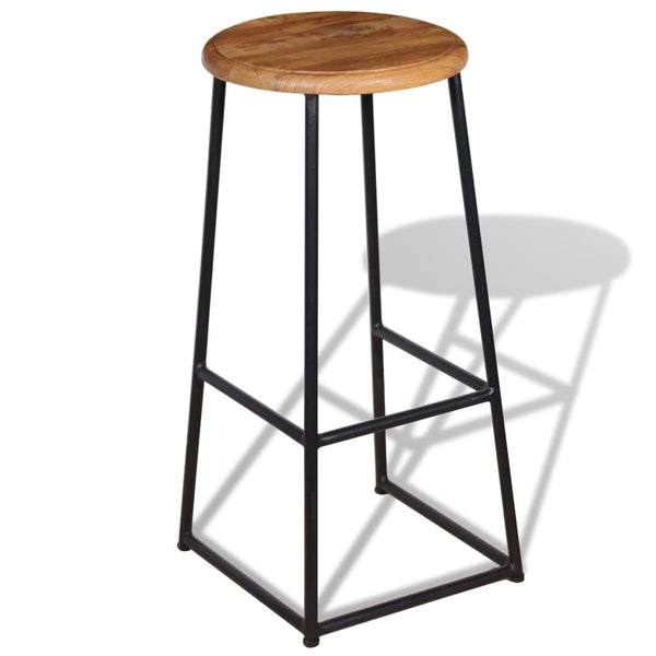 Barhocker Aniyah (2 Stück Teak)