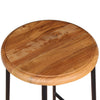 Barhocker Aniyah (2 Stück Teak)