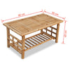 Couchtisch Bambus Ruset 90x50x45cm